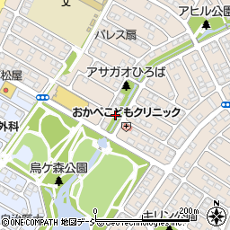 栃木県下野市緑4丁目23周辺の地図