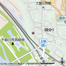 日本電子工学長野分室周辺の地図