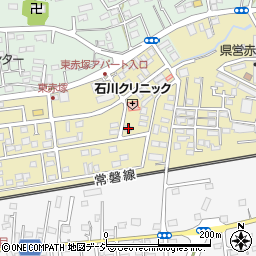 茨城県水戸市東赤塚2129周辺の地図