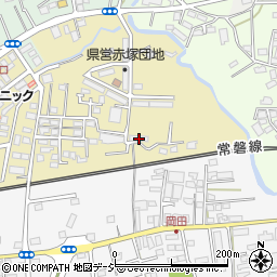 茨城県水戸市東赤塚84-5周辺の地図