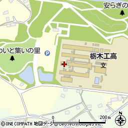 栃木県栃木市岩出町121周辺の地図