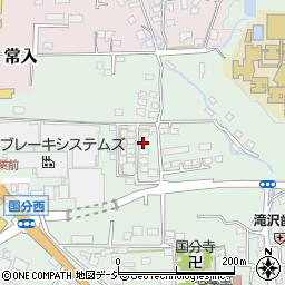 長野県上田市国分820周辺の地図