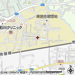 茨城県水戸市東赤塚255-26周辺の地図