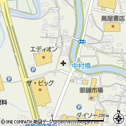 ソフトバンク上田南周辺の地図