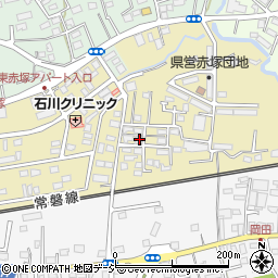 茨城県水戸市東赤塚255-9周辺の地図