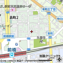 生方医院周辺の地図
