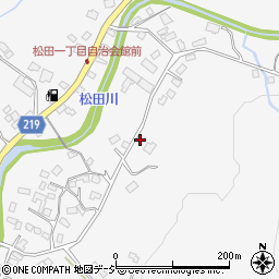 栃木県足利市松田町124周辺の地図