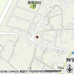 茨城県ひたちなか市阿字ケ浦町832周辺の地図