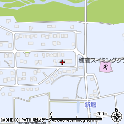 石脇穂高山荘周辺の地図