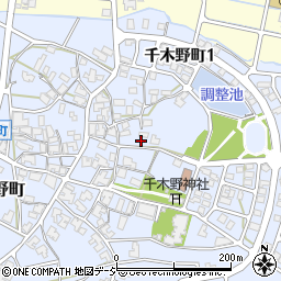 石川県小松市千木野町ワ23周辺の地図