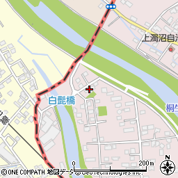栃木県足利市小俣町1086-3周辺の地図