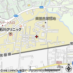 茨城県水戸市東赤塚255-27周辺の地図
