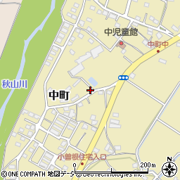 栃木県佐野市中町1221-7周辺の地図