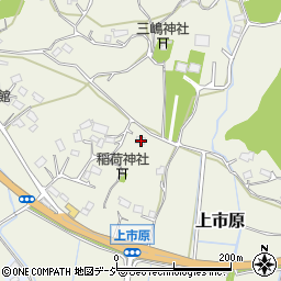 茨城県笠間市上市原1816周辺の地図