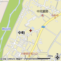 栃木県佐野市中町1221周辺の地図