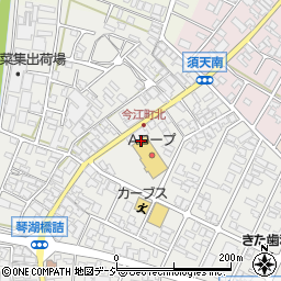 天平　Ａコープ今江店周辺の地図