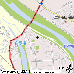 栃木県足利市小俣町1086-6周辺の地図