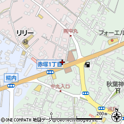 茨城県水戸市中丸町2053周辺の地図