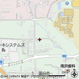 長野県上田市国分798-9周辺の地図