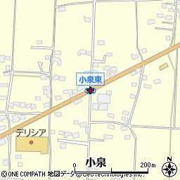 小泉東周辺の地図