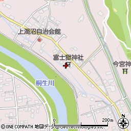 栃木県足利市小俣町1100周辺の地図