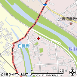 栃木県足利市小俣町1086-4周辺の地図