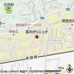 茨城県水戸市東赤塚2123周辺の地図