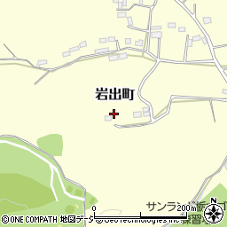 栃木県栃木市岩出町299周辺の地図