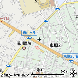 富田邸_東原アキッパ駐車場周辺の地図