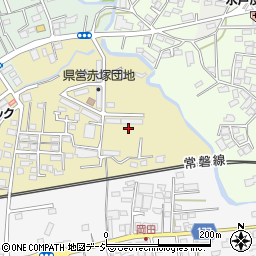 茨城県水戸市東赤塚87周辺の地図