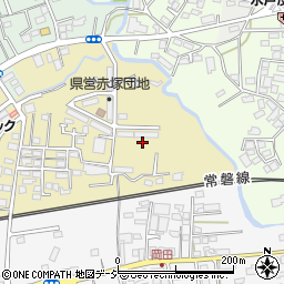 茨城県水戸市東赤塚87周辺の地図