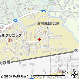 茨城県水戸市東赤塚257-20周辺の地図