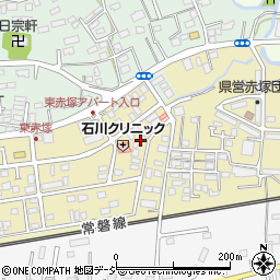 茨城県水戸市東赤塚2124周辺の地図