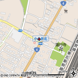 栃木県下野市小金井2865周辺の地図