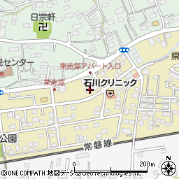 茨城県水戸市東赤塚2103周辺の地図