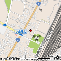 栃木県下野市小金井2926周辺の地図