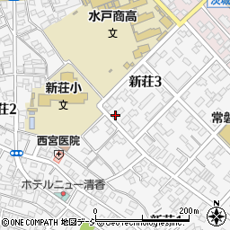 益子理容所周辺の地図