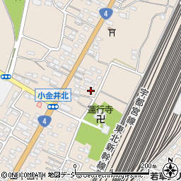 栃木県下野市小金井2923周辺の地図