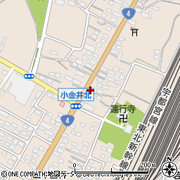 栃木県下野市小金井2929-1周辺の地図