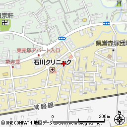 茨城県水戸市東赤塚2117周辺の地図