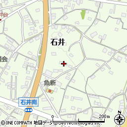 茨城県笠間市石井471周辺の地図