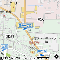 長野県上田市国分867周辺の地図