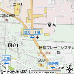 長野県上田市国分871周辺の地図