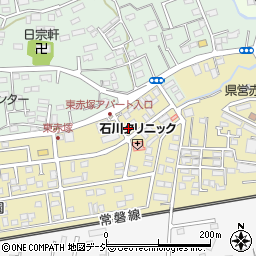 茨城県水戸市東赤塚2104周辺の地図