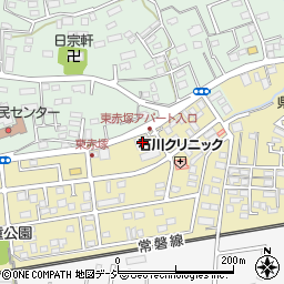 茨城県水戸市東赤塚2101周辺の地図
