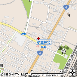 栃木県下野市小金井2867周辺の地図