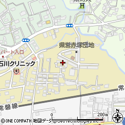 茨城県水戸市東赤塚257-18周辺の地図