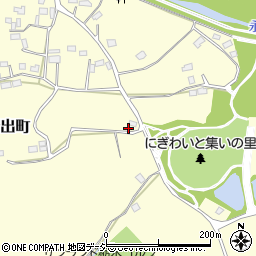 栃木県栃木市岩出町278周辺の地図