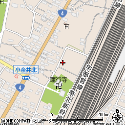 栃木県下野市小金井2720周辺の地図