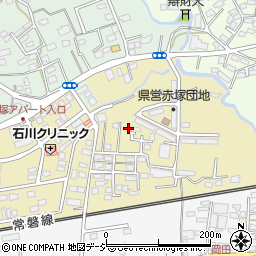 茨城県水戸市東赤塚257-51周辺の地図